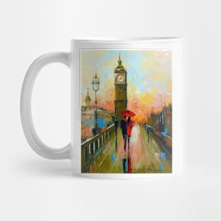 Romance of London in the evening Mug